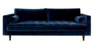 Sven Grass Blue Sofa Large