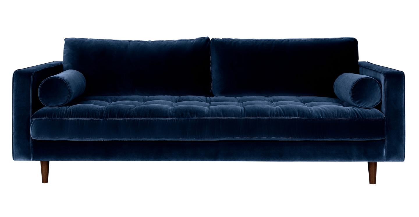 Sven Grass Blue Sofa Large