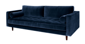 Sven Grass Blue Sofa Large