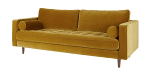 Sven Grass Gold Sofa Large