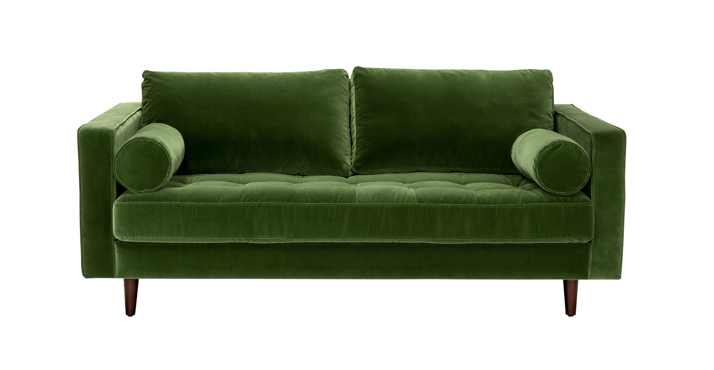 Sven Grass Green Sofa Small