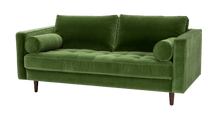 Load image into Gallery viewer, Sven Grass Green Sofa Small
