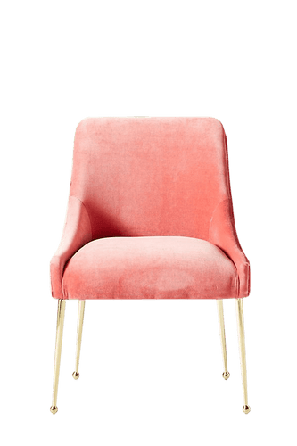Velvet Elowen chair blossom