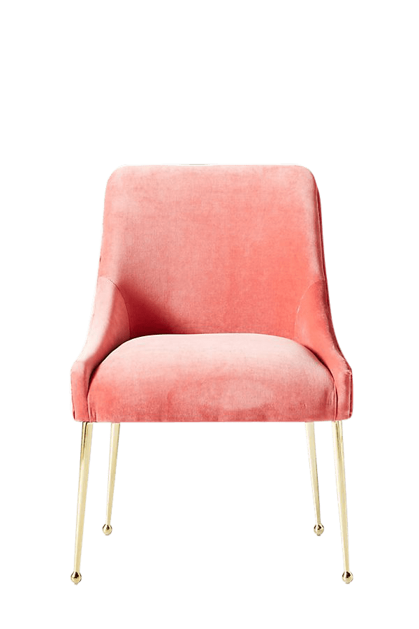 Velvet Elowen chair blossom